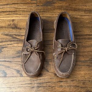Sperry Men's Dark Brown Boat Shoes